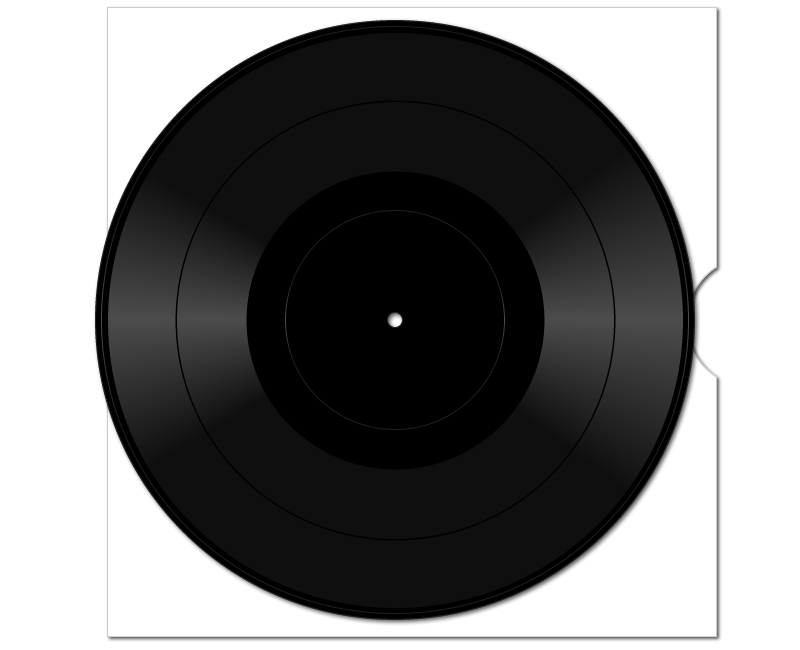 vinyl 12-inch EP dubplate (black) {no label} [on sleeve]
